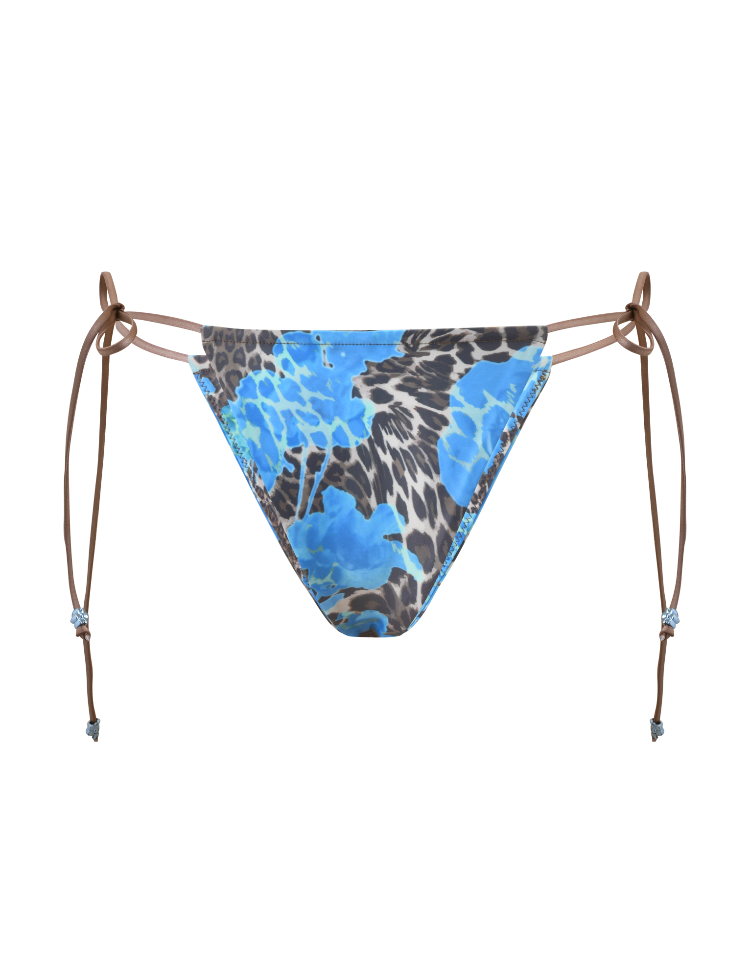 AVE BIKINI BOTTOM - BLUE LEOPARD