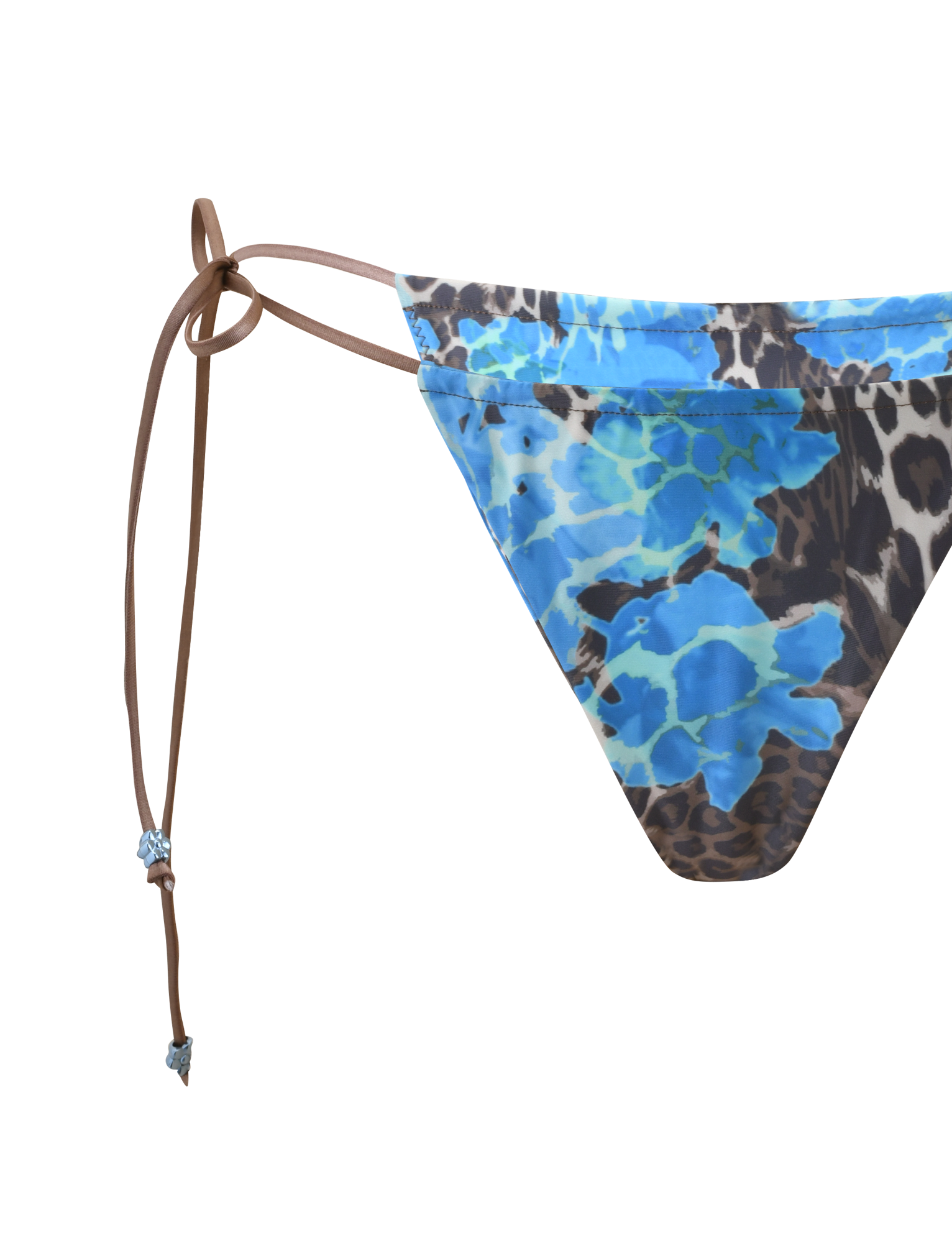 AVE BIKINI BOTTOM - BLUE LEOPARD