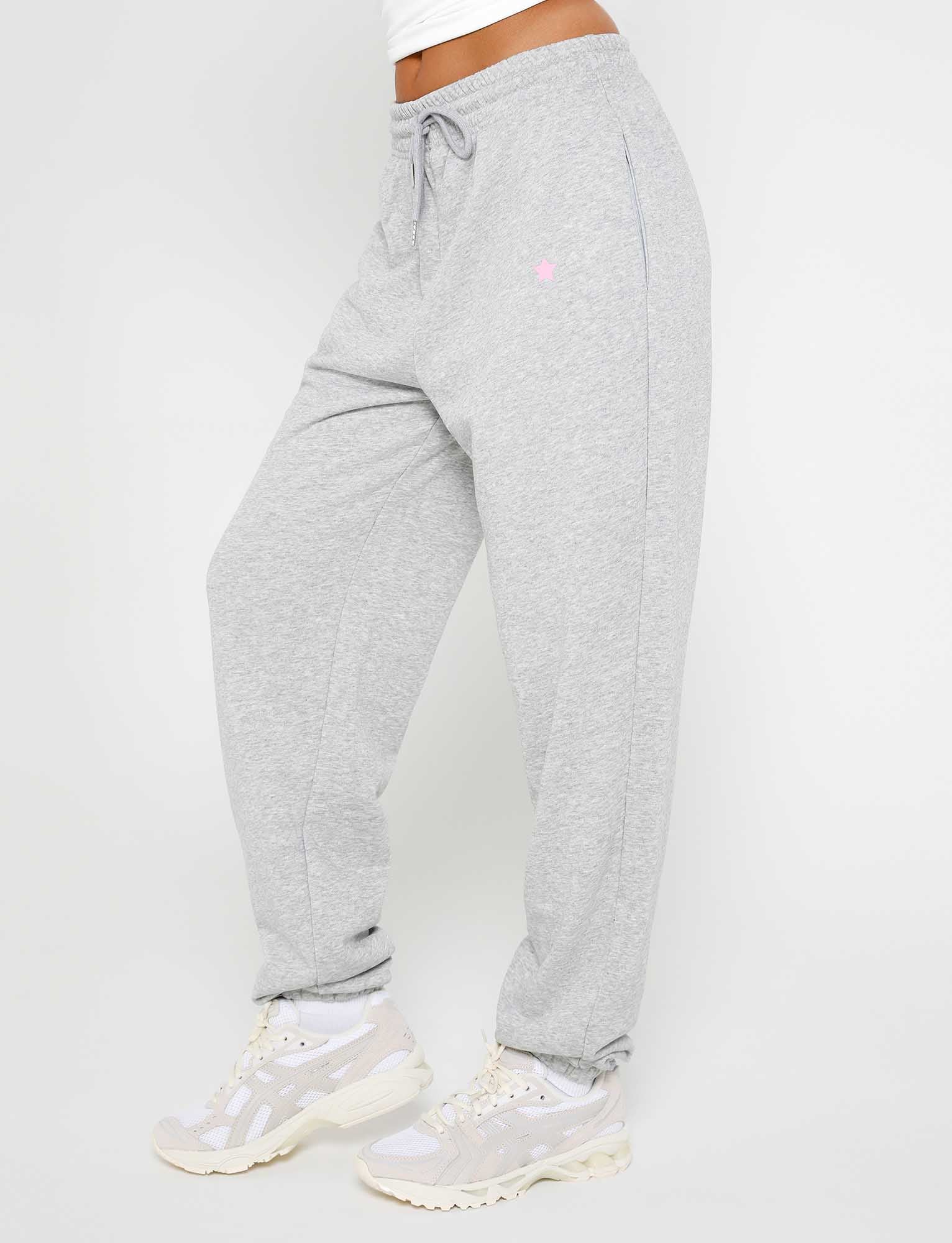 ALISH PANT - GREY : GREY MARLE