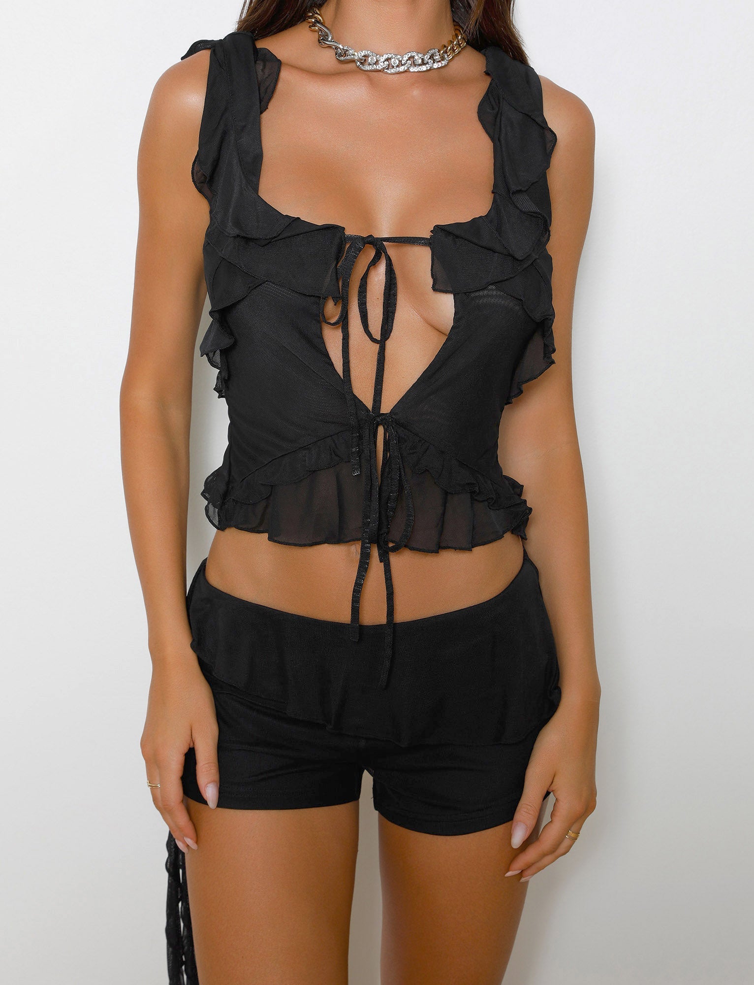 ANISHA SHORT - BLACK