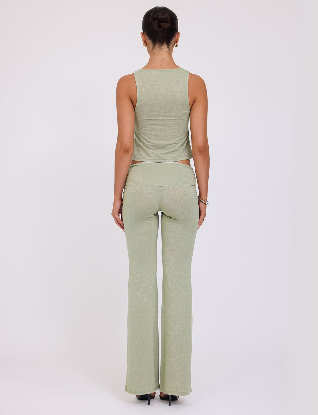 AMETHYST PANT - GREEN : GREEN SPARKLE