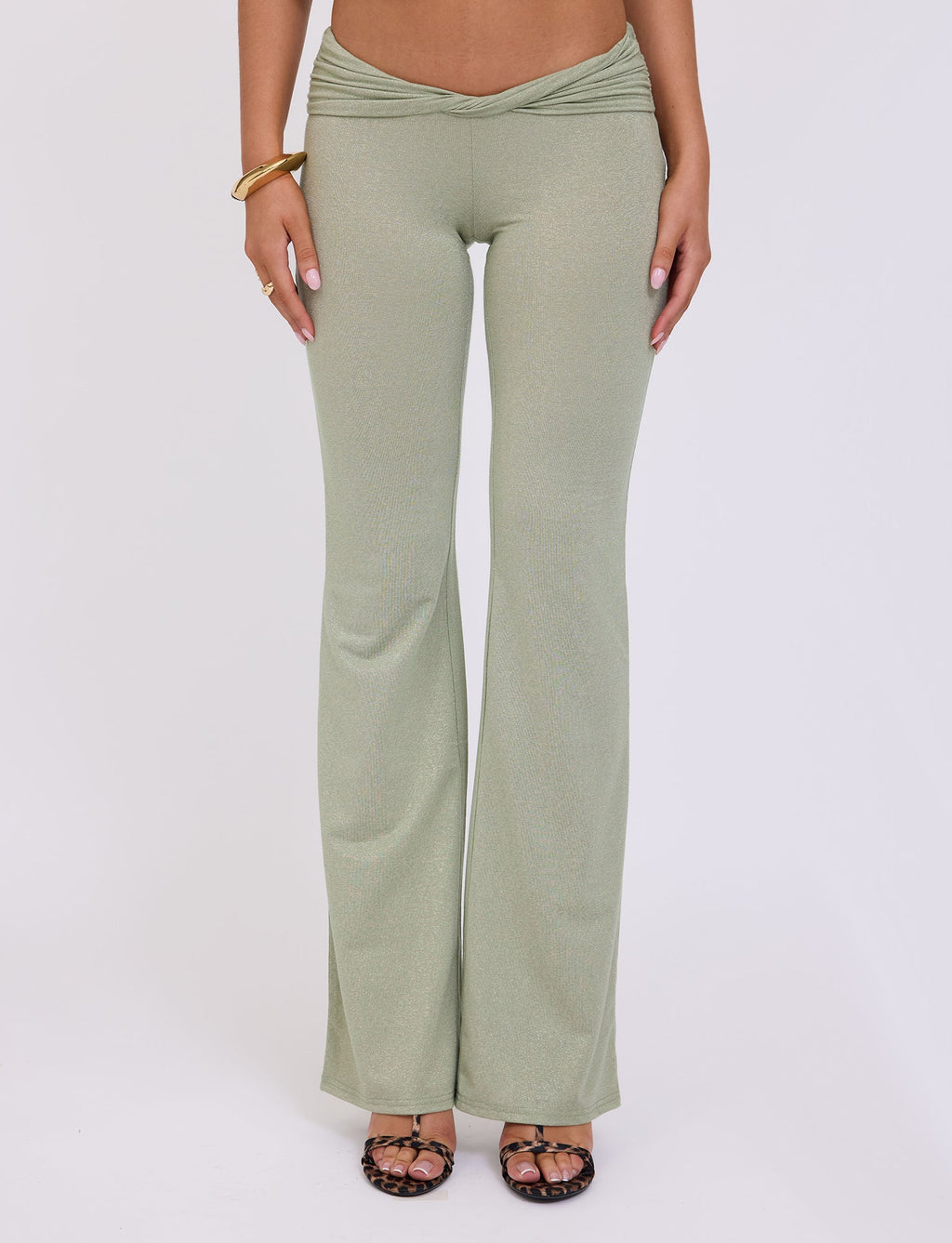 AMETHYST PANT - GREEN : GREEN SPARKLE