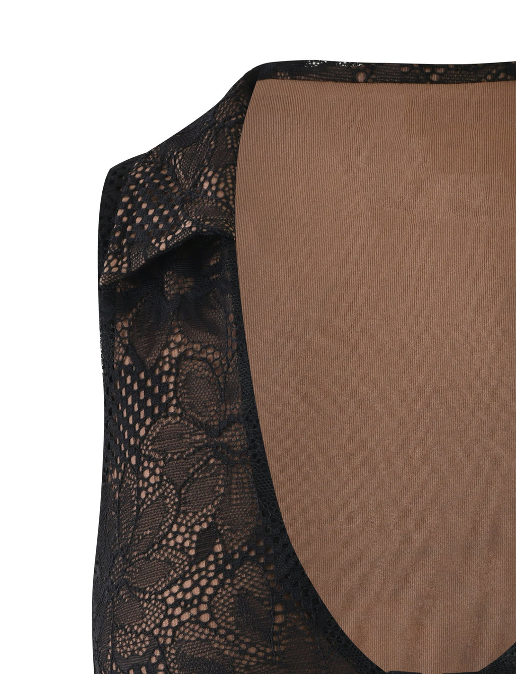 ALDINA TOP - BLACK : LACE