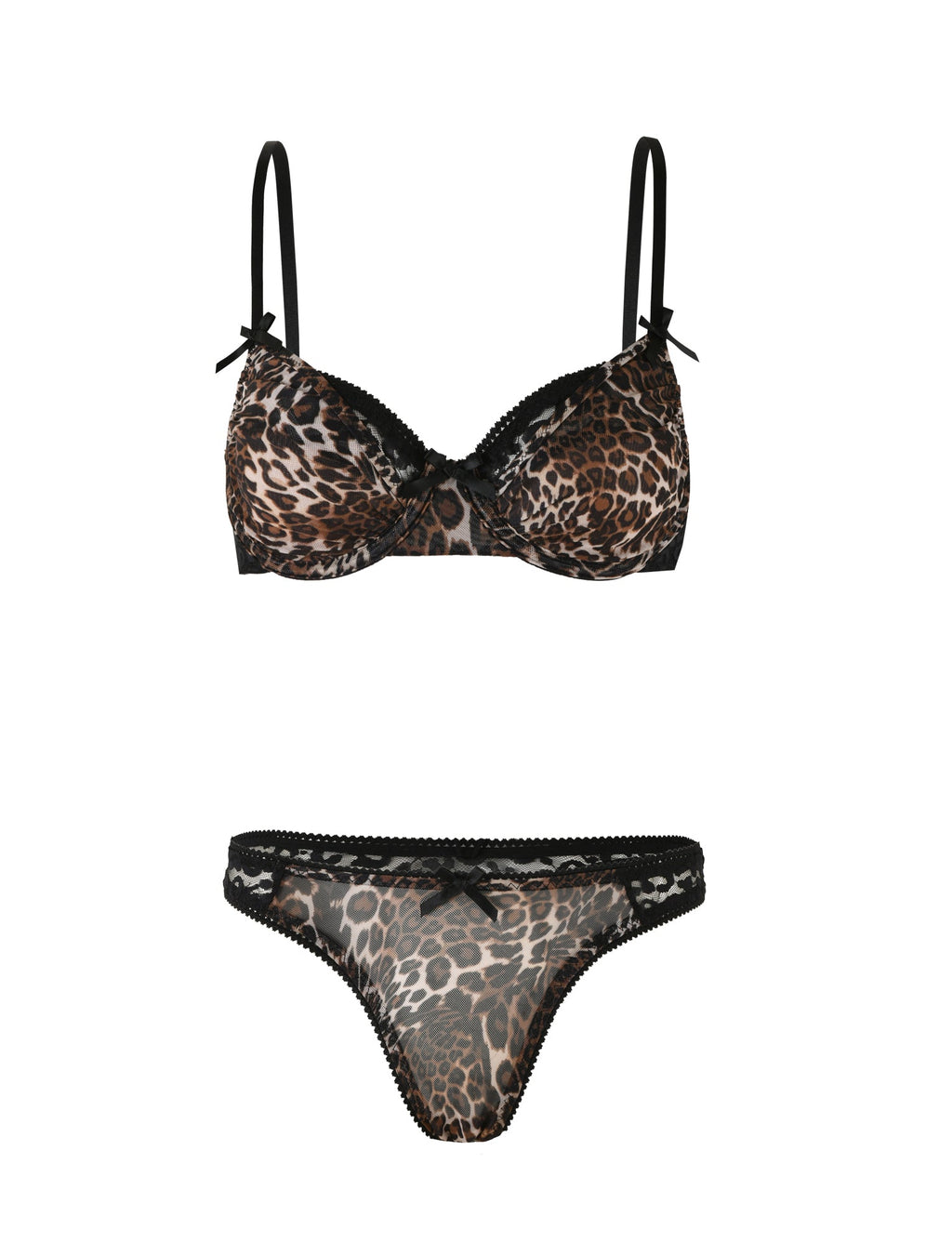 ALANIS SET - NEUTRAL : LEOPARD