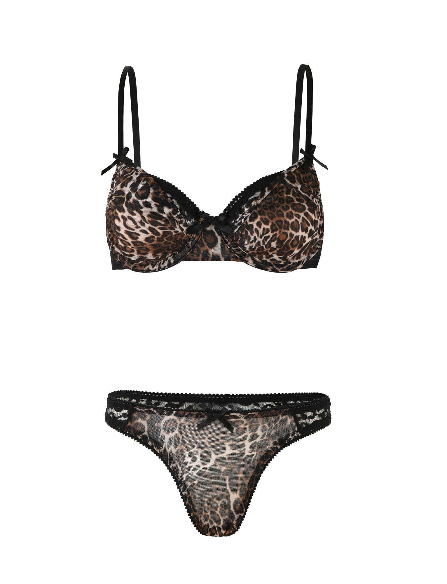ALANIS SET - NEUTRAL : LEOPARD