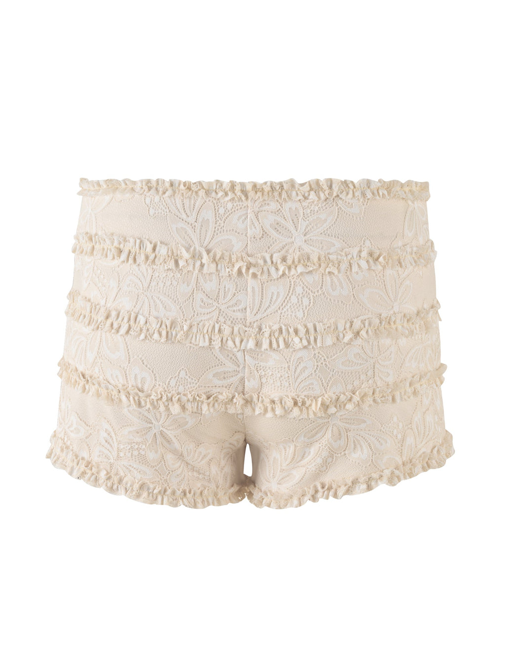 ANELISA SHORT - WHITE : LACE
