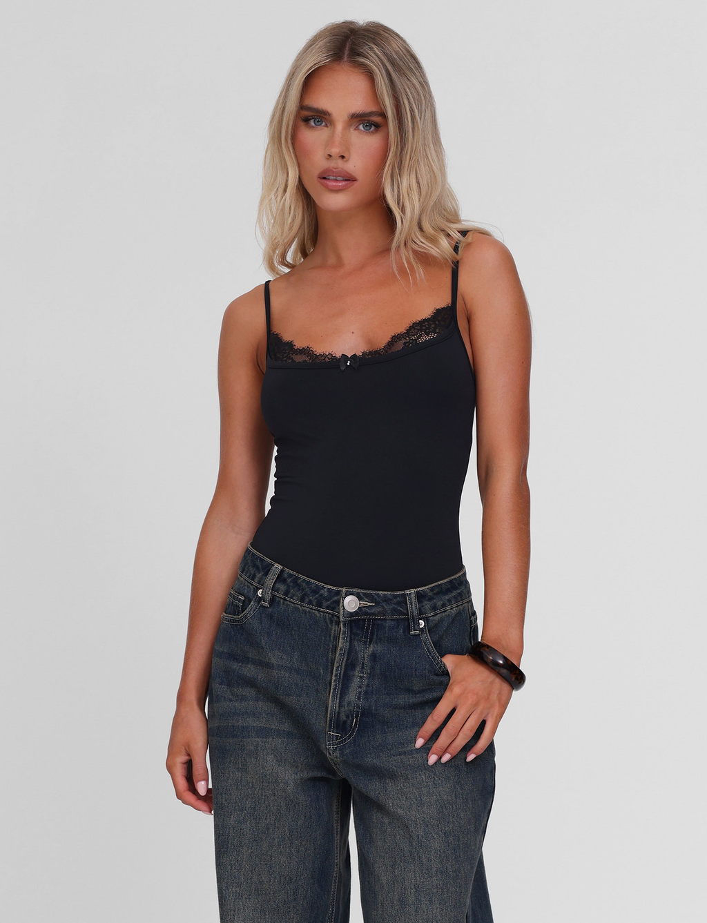 ASTRID BODYSUIT - BLACK