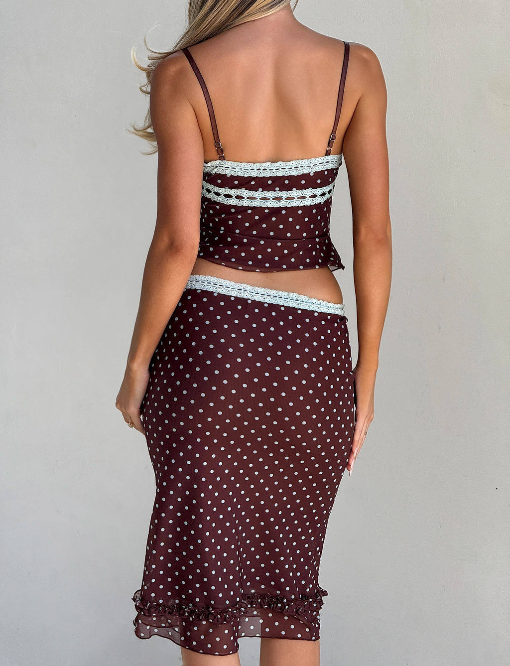AMARA TOP - POLKA DOT