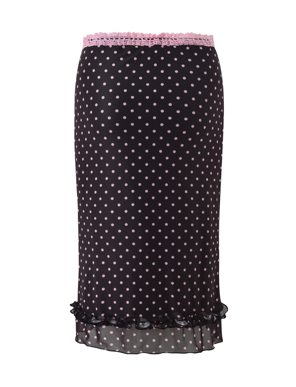 AMARA MIDI SKIRT - BLACK