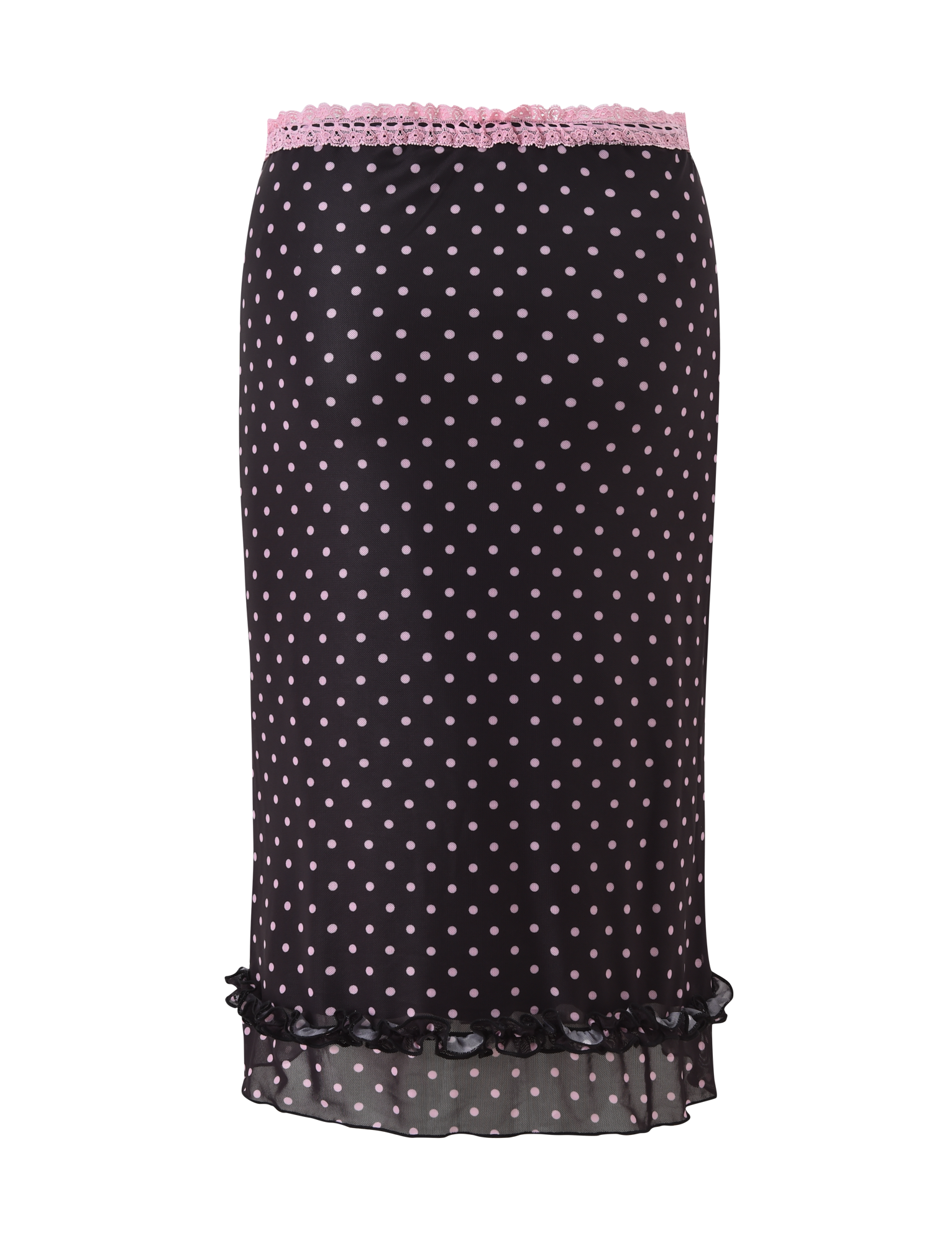 AMARA MIDI SKIRT - BLACK