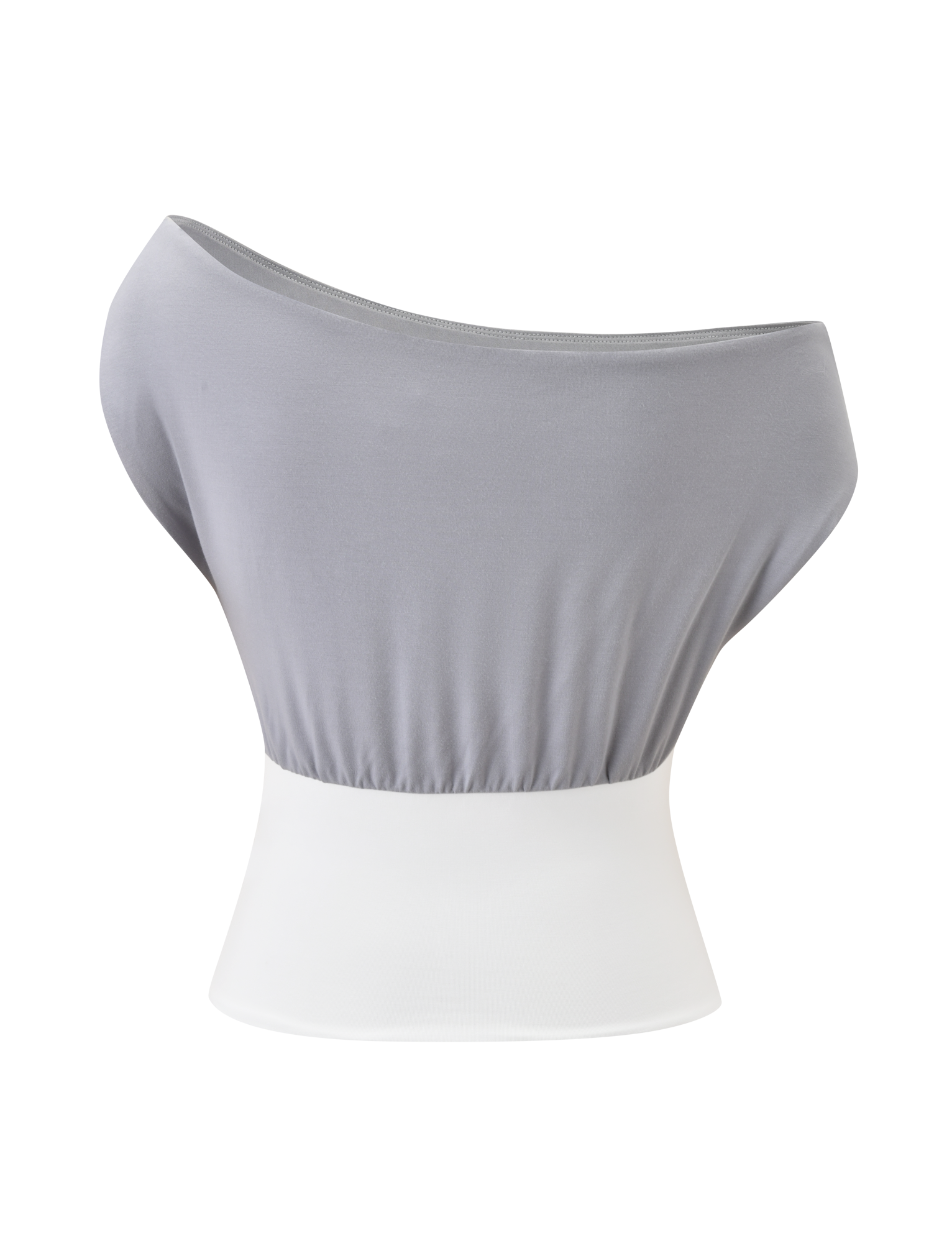 ALYSSA OFF SHOULDER TOP - GREY