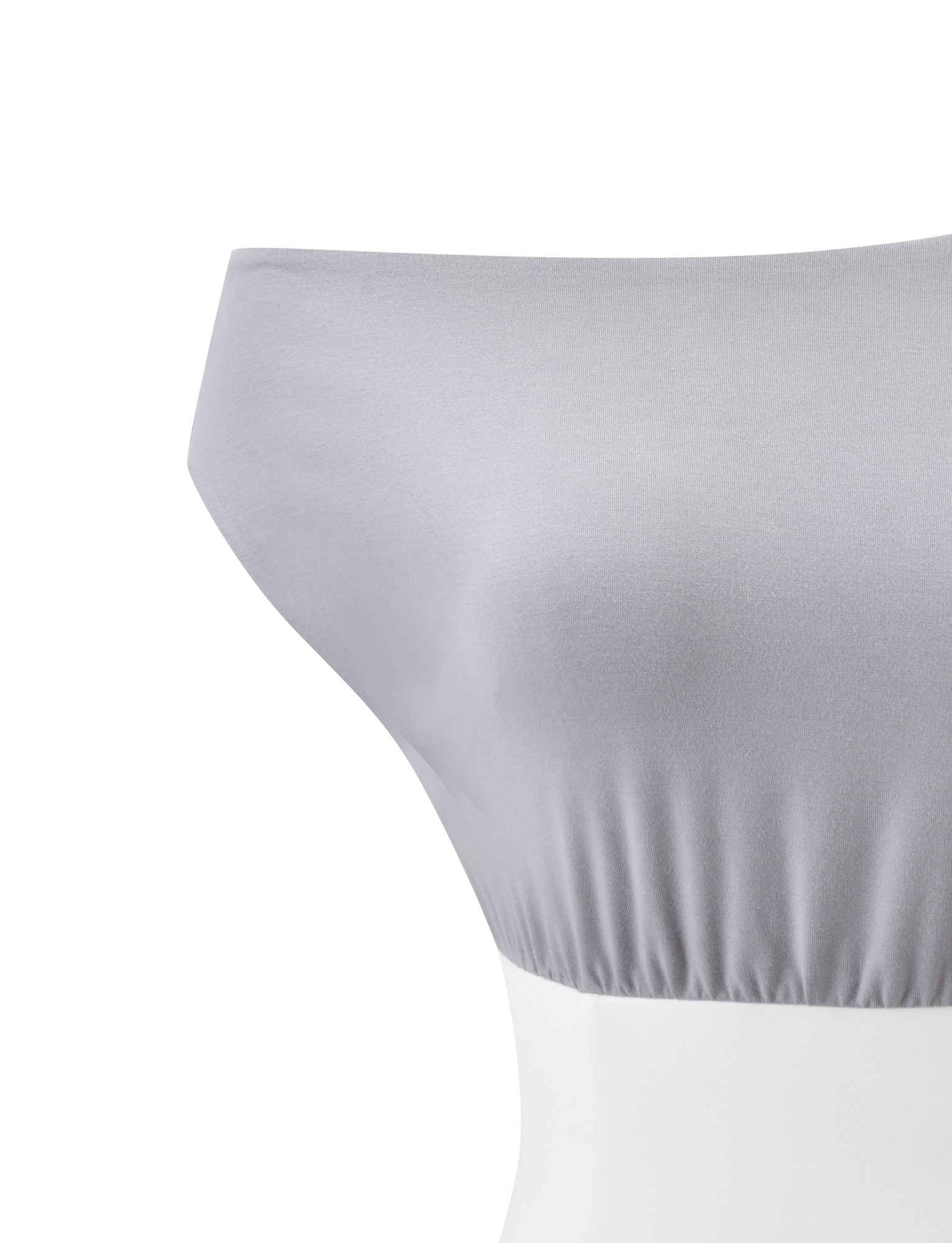 ALYSSA OFF SHOULDER TOP - GREY